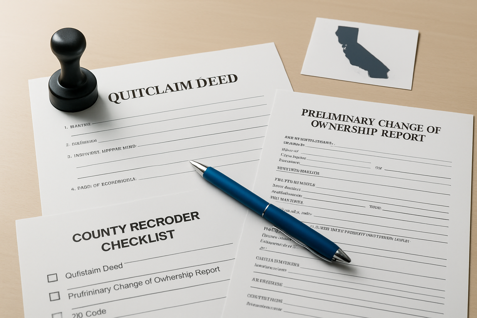 How to Prepare a Quit Claim Deed in California: Recorder-Ready Steps, Forms, and Common Mistakes to Avoid