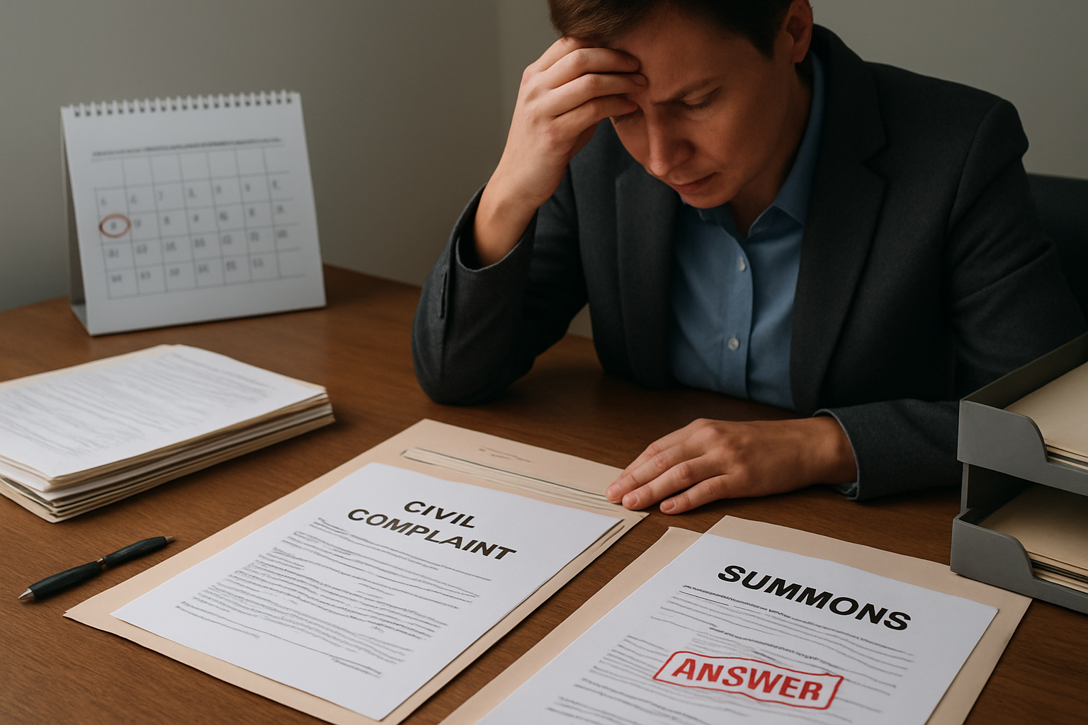 Answer to Civil Complaint Document Preparation California: Fast Help Organizing Your Response Packet