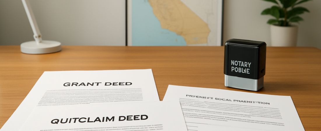 California Deed Transfer Document Preparation: How an LDA Helps With Grant Deed, Quitclaim Deed, and Recording Paperwork