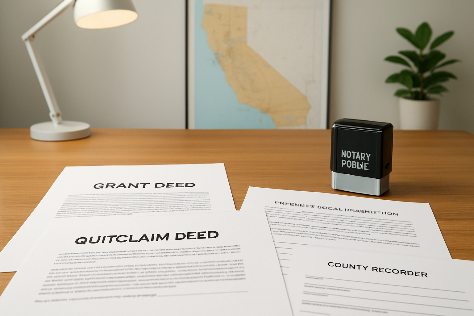 California Deed Transfer Document Preparation: How an LDA Helps With Grant Deed, Quitclaim Deed, and Recording Paperwork