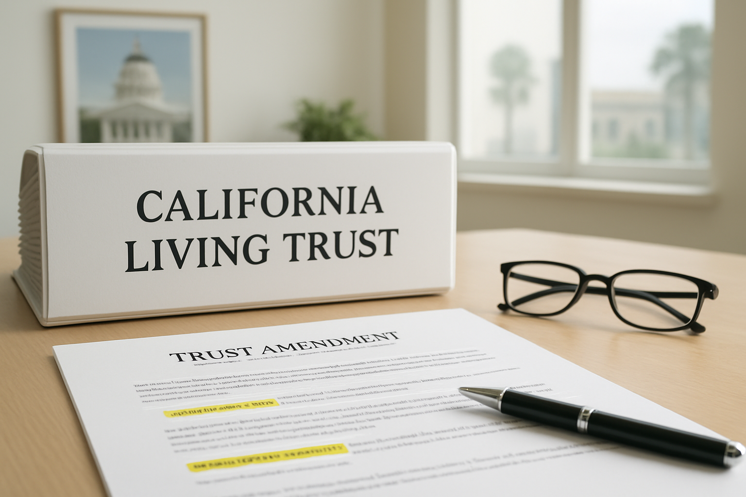 Trust Amendment California Document Preparation Service: What to Watch Out For Before You Update Your Living Trust