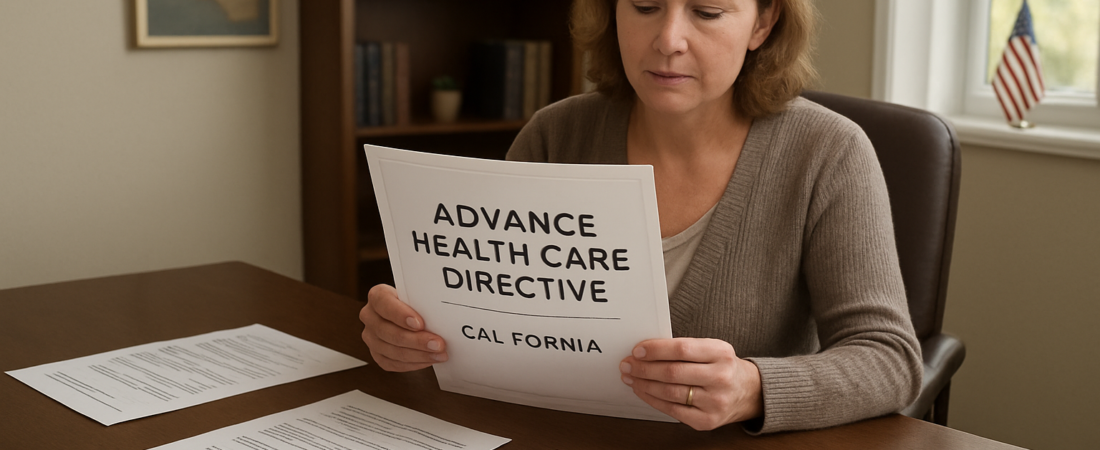 California Advance Health Care Directive Preparation Service: Get Help Completing Your Directive Correctly